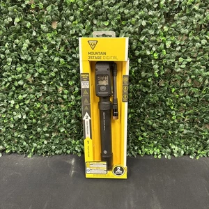 Mini bomba de bicicleta de montaña Topeak Mountain Digital de 2 etapas - Imagen 1 de 6