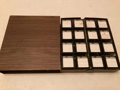 Bell & Howell 35mm Slide Cube Trays 16 Empty In Original Box Cartridge Tray - Image 1 of 4