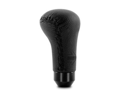 Momo Anatomico Shift Knob - Black Leather, Black Stitching - Image 1 of 4