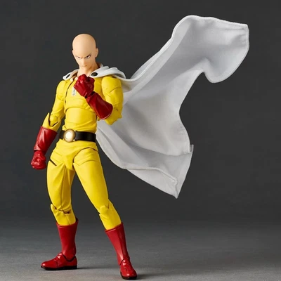 Saitama Action Figure One Punch Man Anime Collectible 16cm Model Gift Toy New - Image 1 of 4