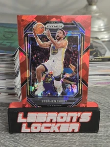 2022-23 Panini Prizm - Stephen Curry #101 Red Ice Prizm - Warriors - Picture 1 of 2