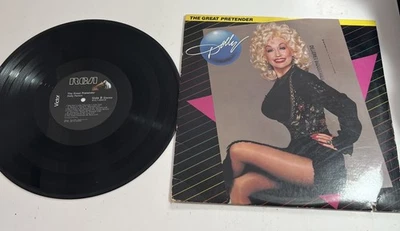 Dolly Parton - The Great Pretender (1984 Vinyl LP) “We Had It All” VG - Image 1 of 4