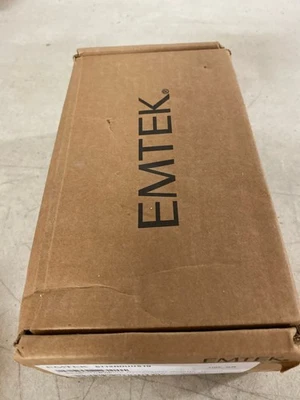 Emtek 5112ROUUS19 Flat Black Round Passage Knobset with Modern Rectangular Rose - Image 1 of 2