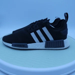 Adidas NMD R1 Primeblue GZ9258 Mens 12 Athletic Shoes Black Cloud White Sneakers - Picture 1 of 7