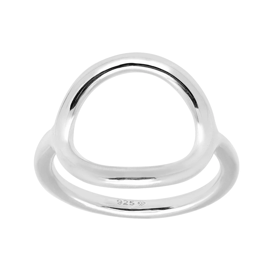 Silpada R2932 ‘karma' Sterling Silver Ring Size 7