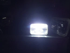 H4701 high beam LED COB Headlight Kit 80W 7200Lumens 5000k Pure White Glass - Picture 1 of 8