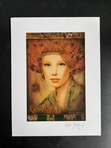 Csaba Markus "Kapricianna" Lithograph with spot varnish 12"x9" COA Park West - Picture 1 of 3