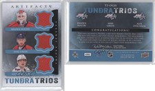 2013-14 Upper Deck Artifacts Tundra Trios Braden Holtby Mike Green Alex Ovechkin