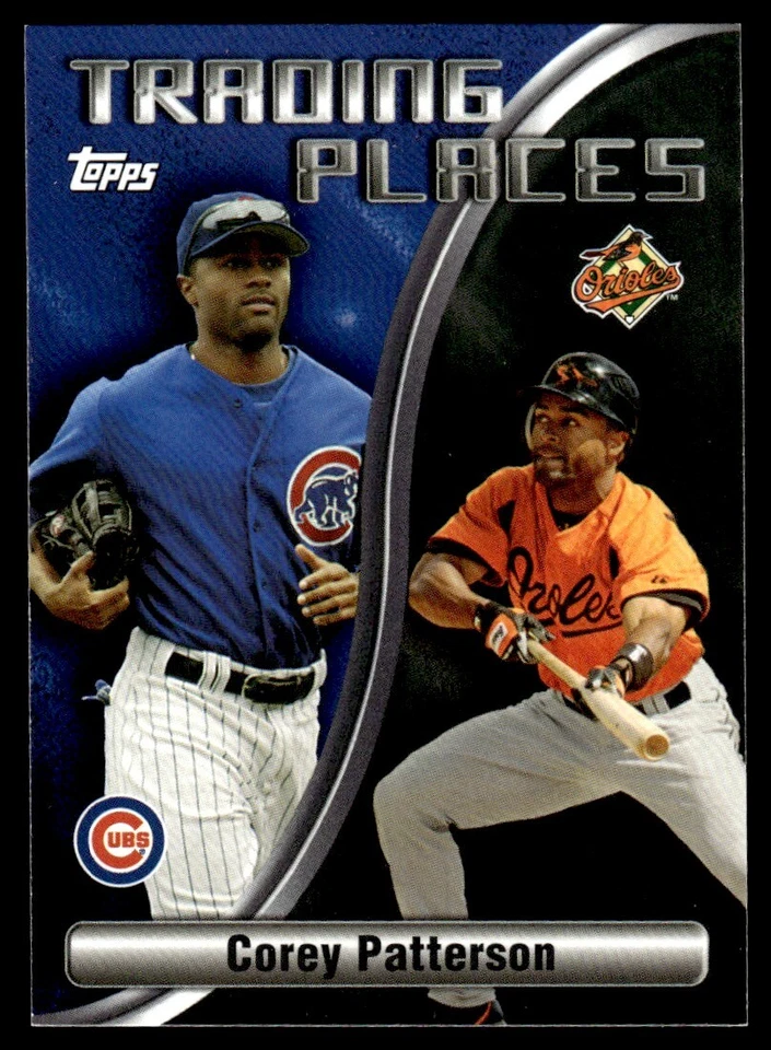2006 Topps Trading Places Corey Patterson Chicago Cubs/Baltimore Orioles #TP-CP - Image 1 of 2