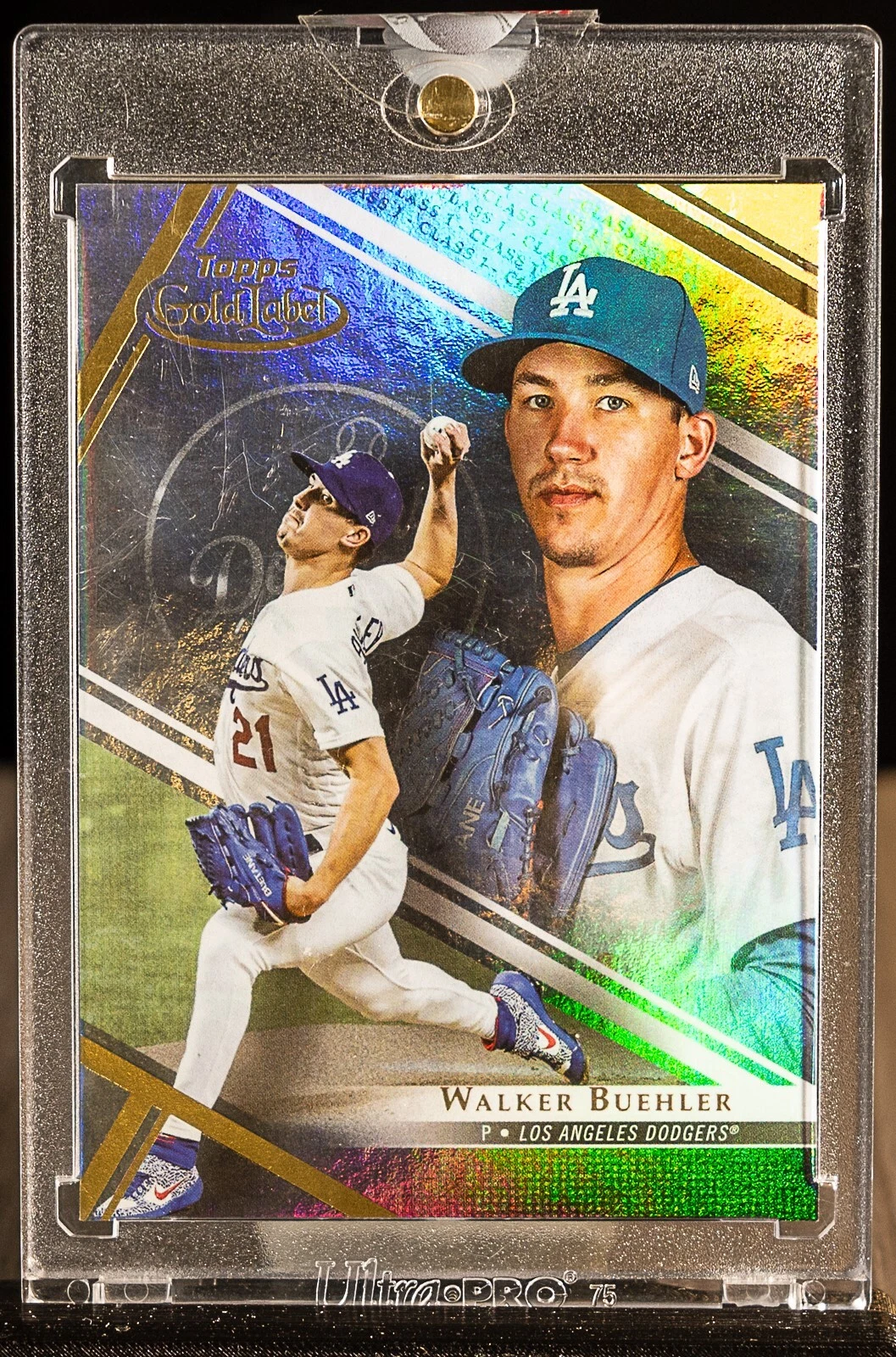 Walker Buehler 2019 Topps Gold Label