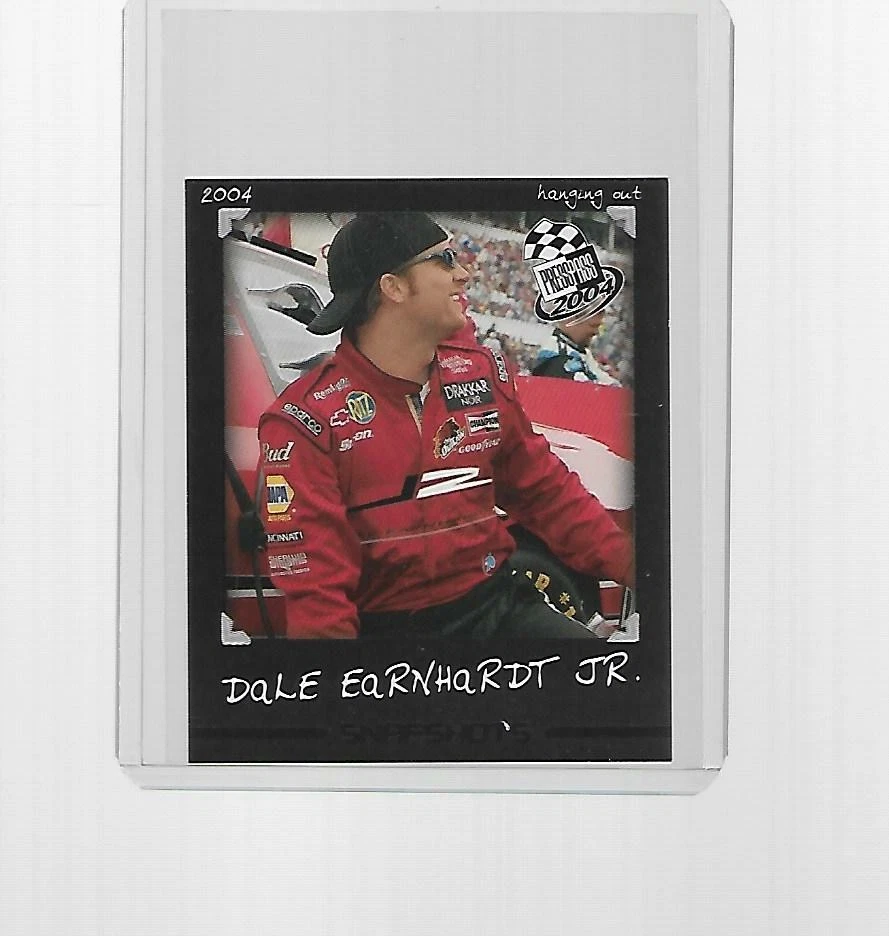 2004 PRESS PASS RACING SNAPSHOTS DALE EARNHARDT JR. #SS6 - Image 1 of 1