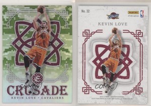 2016-17 Panini Excalibur Crusade Camo Kevin Love #32