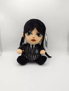 Kidrobot Wednesday Plush Doll The Addams Family NECA Phunny 7.5 Inch NWT - Picture 1 of 5