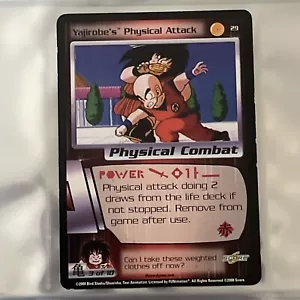 DBZ TCG Yajirobe’s Physical Attack Vintage 2000 Physical Combat Yajirobe 3 di 10 LP - Foto 1 di 2