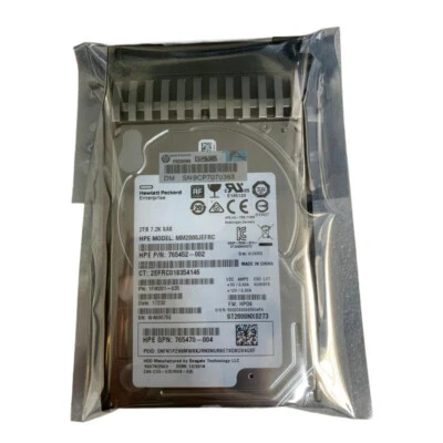 compatible HP J9F51A 787653-001 2T SAS 12G 7.2K 2.5-inch MSA storage hard drive - Image 1 of 2
