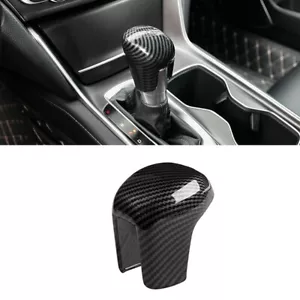 For Honda Accord 2018-2021 Carbon Fiber Interior Gear Shift Knob Shifter Cover - Bild 1 von 8