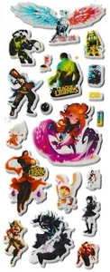 3D puffy Stickers LEAGUE OF LEGENDS - Picture 1 of 3