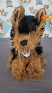 Steiff Herkules Yorkshire Terrier Hund Stofftier braun schwarz Plüsch - Bild 1 von 6