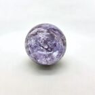 Lepidolite, 2.5 inch, sphere, ball, specimen, display, gemstone, purple, #R-5113