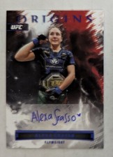 ALEXA GRASSO 2023 Panini Chronicles Origins UFC #OA-AGR Blue Autograph 01/49
