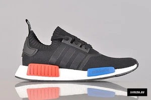 2017 Adidas NMD R1 Primeknit PK OG Core Black Size 13. S79168  - Picture 1 of 2