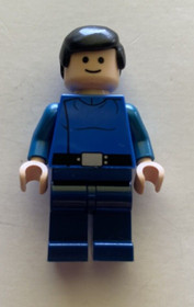 Lego Star Wars 7665 Republic Cruiser Captain Minifigure SW0169 Minifig