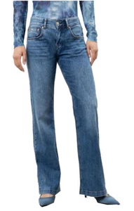 Herrlicher Jeans EDNA Relaxed Fit - Aquarius - weites Bein NEU