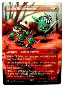 MTG: Secret Lair Drop - Goblin Rabblemaster - Rare - NM - #215 - Picture 1 of 1