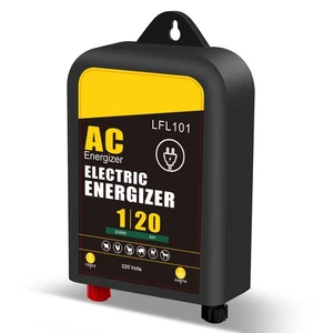 AC Powered Fence Charger 20km Range 8.5kV Output Waterproof for Pastures - Picture 1 of 4