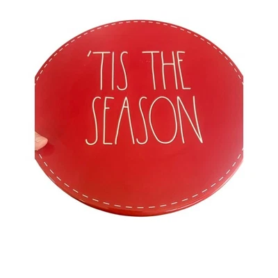 Rae Dunn 'Tis The Season Cake Pedestal 6"x12" - Image 1 of 3