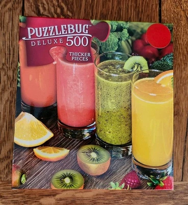 Rompecabezas Puzzlebug Deluxe *Batidos y jugos frescos* 500 piezas 20x12 - ¡NUEVO! Foto 1 de 3