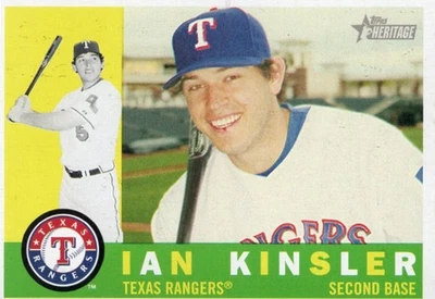 Topps Heritage 2009 Ian Kinsler #34 Foto 1 de 2