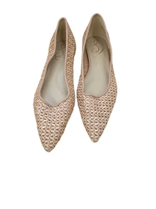 Sam Edelman Wanda Warm Womens Ballet Flats Sz 8 Tan Pointed Toe Slip-On Shoes - Picture 1 of 9