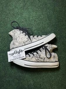 Converse Chuck Taylor Floral Print Sneakers Size 7 Women’s 5 Men’s - Pre Owned - Picture 1 of 12