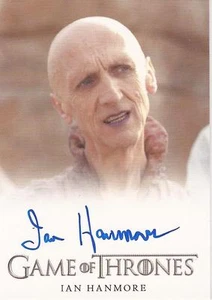 Tarjeta autógrafa Juego de Tronos Temporada 2 - Ian Hanmore "Pyat Pree" - Imagen 1 de 1