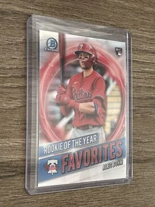 2021 Bowman Chrome Mega Box ROY Favorites # RRYAB Alec Bohm - Picture 1 of 1