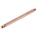 Round Copper Pipe Heatsink Tube 4mm Dia 70mm Long with Thermal Fluid Inside