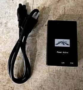 Ubiquiti POE-48-24W-G 48V PoE 0.5A Gigabit w/US Power Cord - Picture 1 of 2