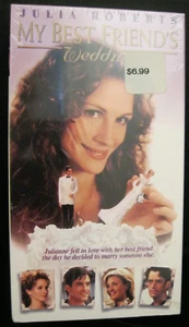 MY BEST FRIEND'S WEDDING VINTAGE VHS VIDEO STARRING JULIA ROBERTS NEW & SEALED - Picture 1 of 2