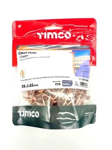 CLAVOS DE INFLUENCIA DE COBRE 40 MM - 500 G / 1 KG BOLSA TECHO PIZARRA TECHO CLAVO FIELTRO - Imagen 1 de 5