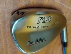 Tour Edge TGS SS 56* Wedge! Tour Edge Pure Steel Shaft! Sharp! - Picture 1 of 3