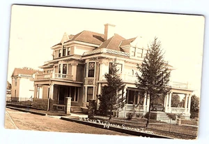 J F Case Residence Sumner Iowa Real Photo Postcard A897 - Picture 1 of 2