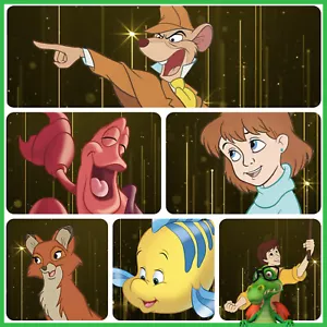 Disney Collect Topps - CLASSIC SERIES 3 ICONS NO AWARD - 6 DIGITAL CARDS - Picture 1 of 7