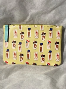 Ipsy Glam Bag Makeup Bag Cosmetic Bag Zipper - Picture 1 of 6