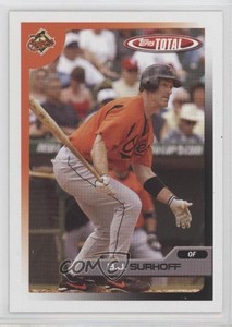 2005 Topps Total BJ Surhoff #6