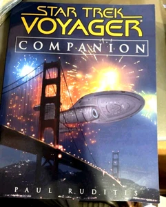 "Voyager" Companion (Star Trek: Voyager), Ruditis, Paul - Picture 1 of 2