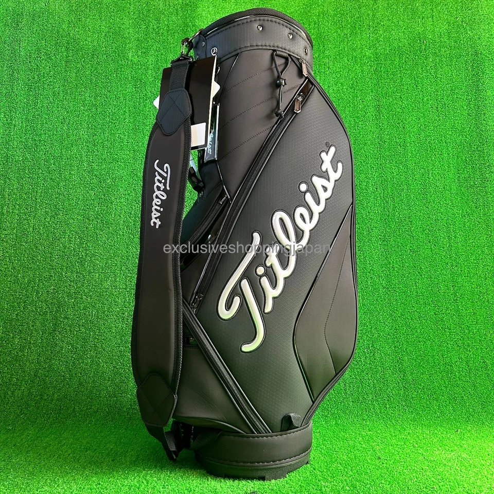 Titleist Golf Cart Bag Aspire 9 x 47in 5-way 2023 Model Lightweight 2.7kg Black - Image 1 of 4