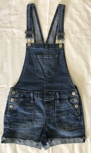 SO Denim Overall Shorts Jumper Dress For Girls Size 12 - Picture 1 of 4