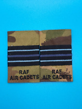 RAF Air Cadets - RAFAC - Flight Lieutenant MTP Rank Slides (Pair)