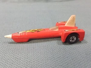 1979 RARE HOT WHEELS MATTEL Rocket car - Dragster - Flames - Picture 1 of 11